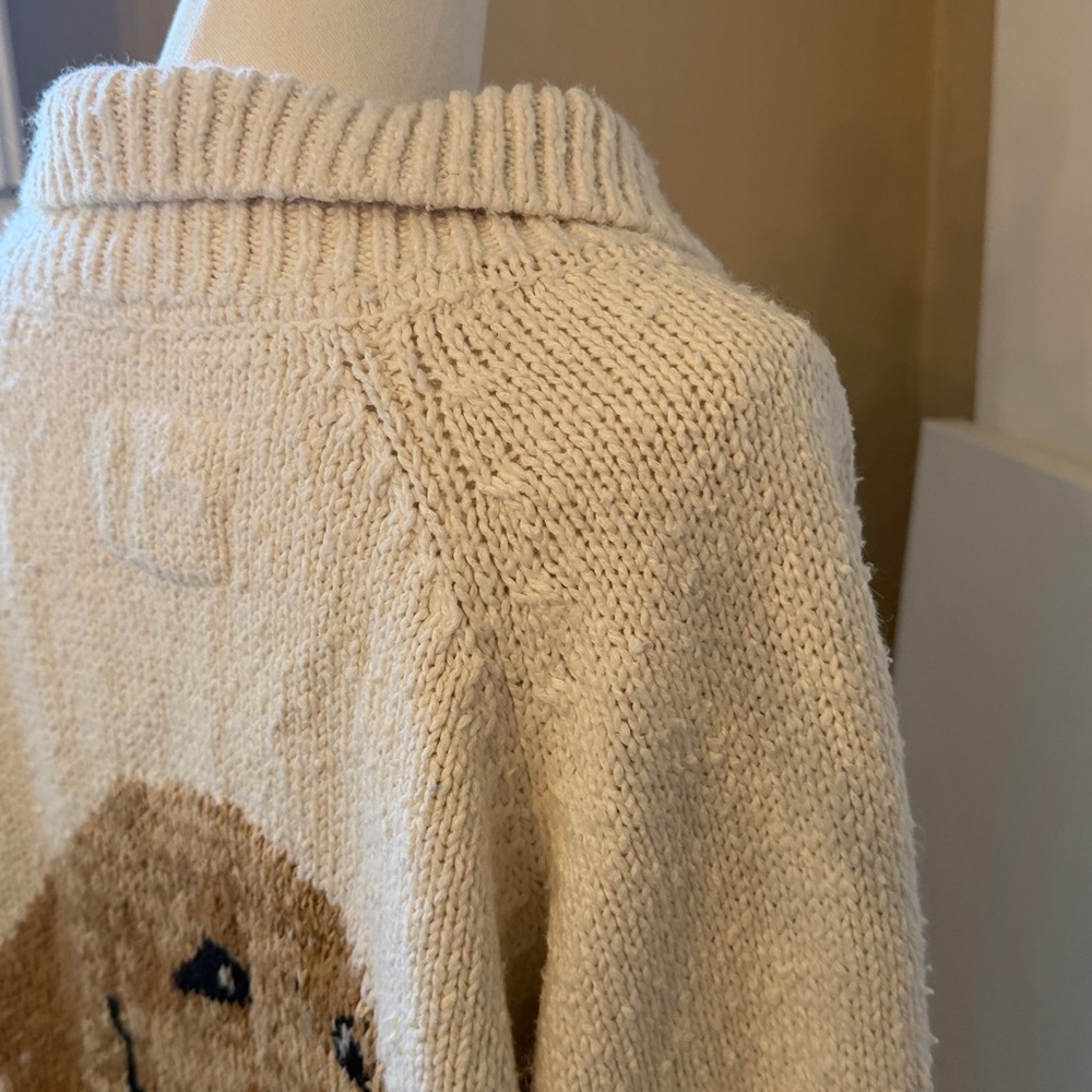 Anthropologie The Jesse Dog Icon Cardigan Sweater by Pilcro Size M - Picture 7 of 16